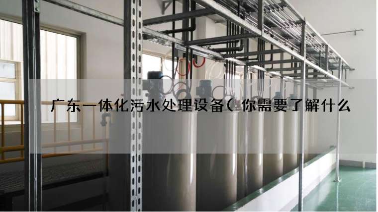 广东一体化污水处理设备(你需要了解什么) 广东一体化污水处理设备(你需要了解什么)